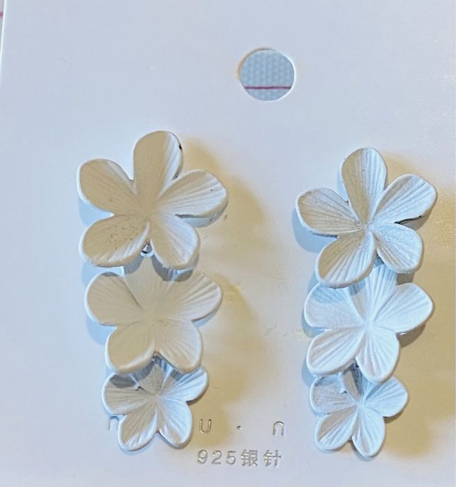 Brincos flor novos a estrear