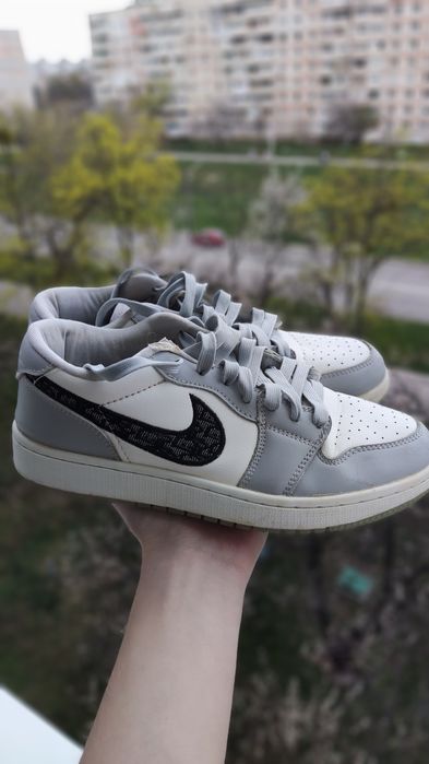Jordan 1 Low Dior style, б/у