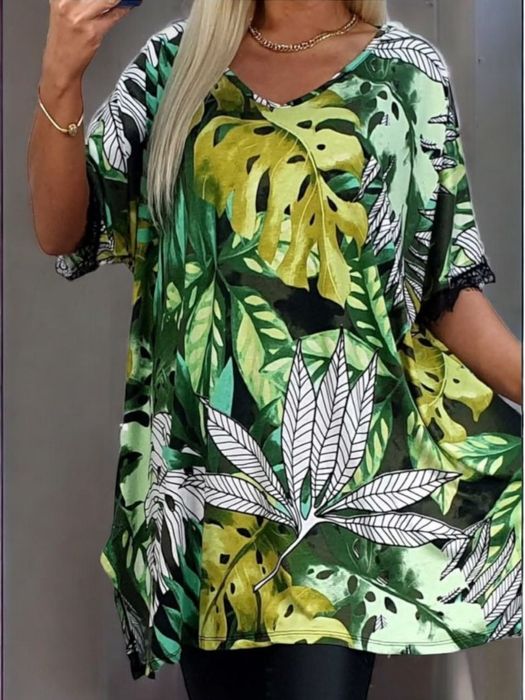 Tunika damska model plus size