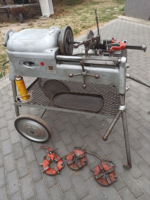 Gwintownica, gwinciarka Ridgid 535, głowica gwintujaca