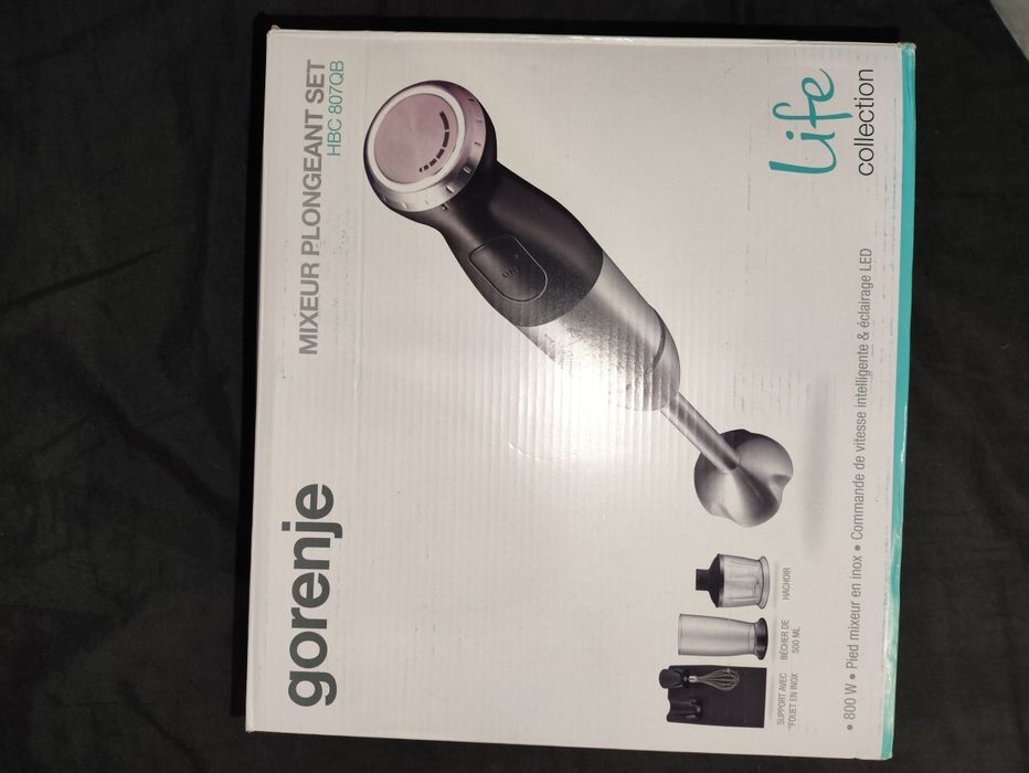 Blender ręczny gorenje HBC 807QB