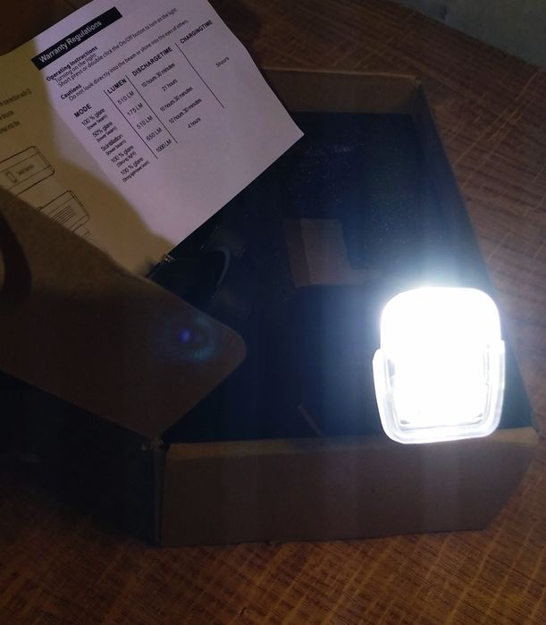 Велофара 4800мА.