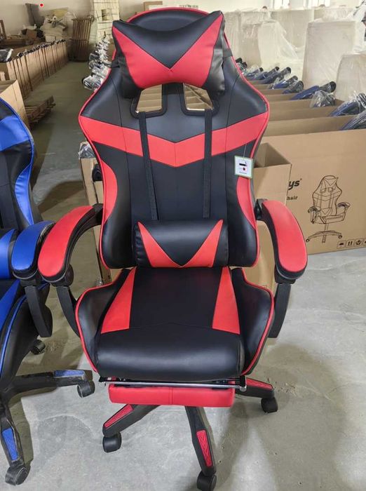 Cadeira Gaming Vermelha e Preta