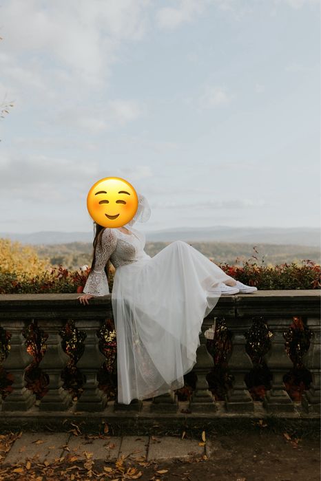 Suknia ślubna boho