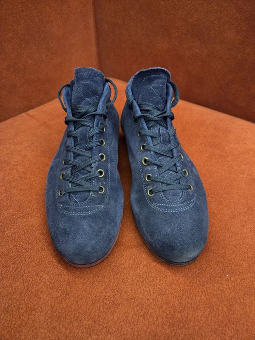 Pantofola d'Oro – Botins em Camurça Azul