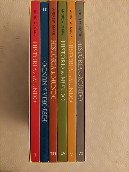 Pack de livros "História do mundo", de Andrew Marr