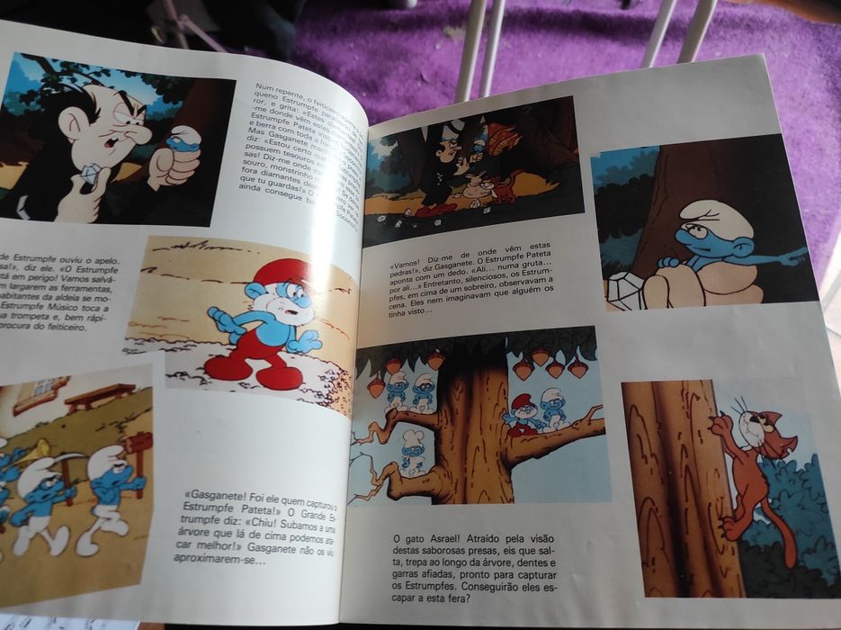 Livros dos Estrumpfes anos 80