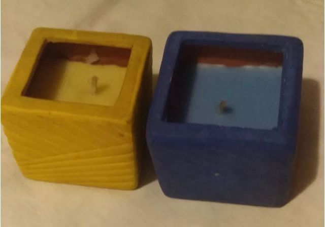 Свечки в керамике