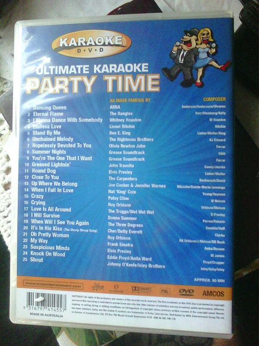 Ultimate Karaoke Party DVD