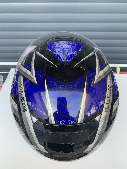 Capacete HJC CS-R1 Dagger Blue / Samurai