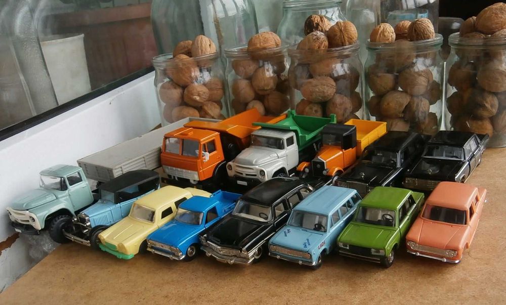 Модель СССР 1:43 Амо Москвич Зил ГАЗ Камаз ВАЗ Fiat Lancia