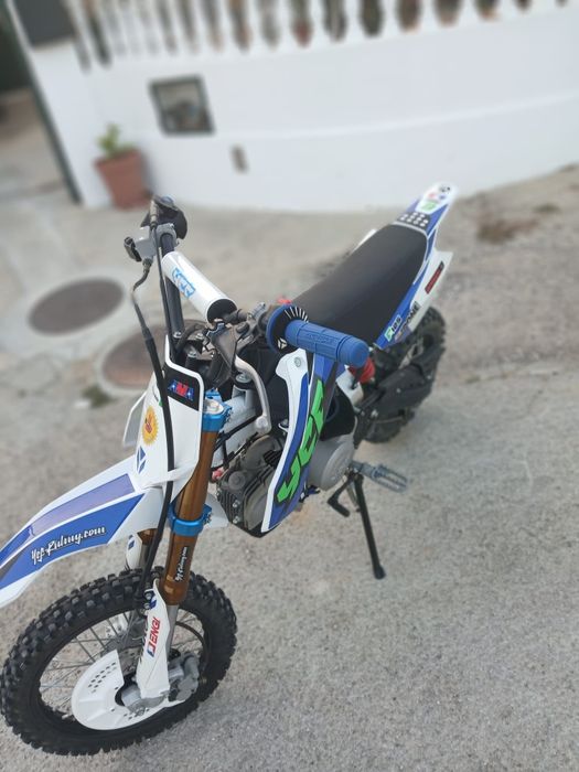 Ycf 125 mota com 2 horas de uso