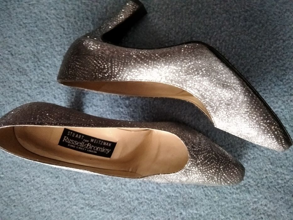 Błyszczące buty stan bdb