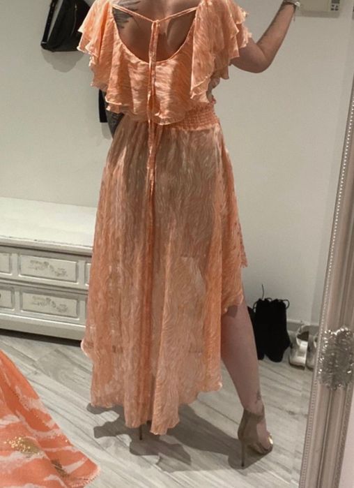 Oszałamiająca sukienka lato impreza wesele