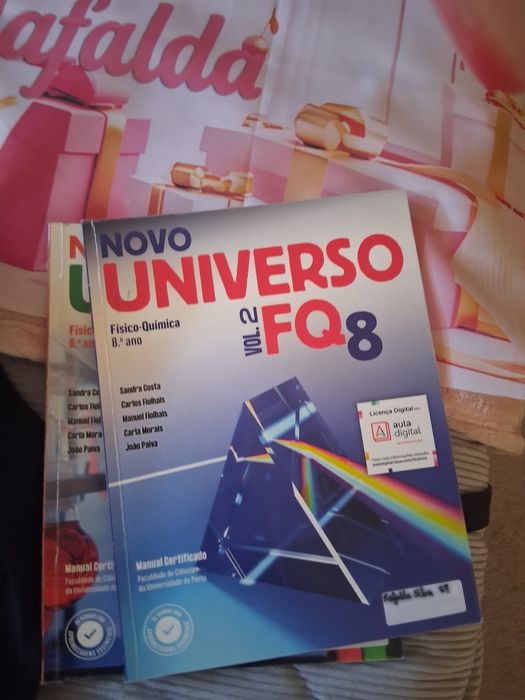 Livros várias diaciplinas 8 ano