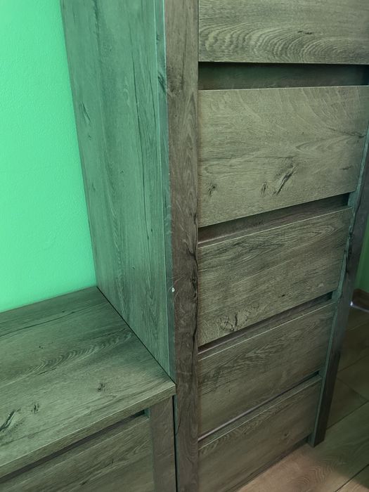 Meble drewniane komplet do sypialni