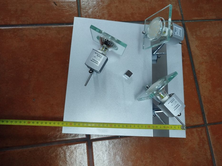 Candeeiro Tecto 3 Focos