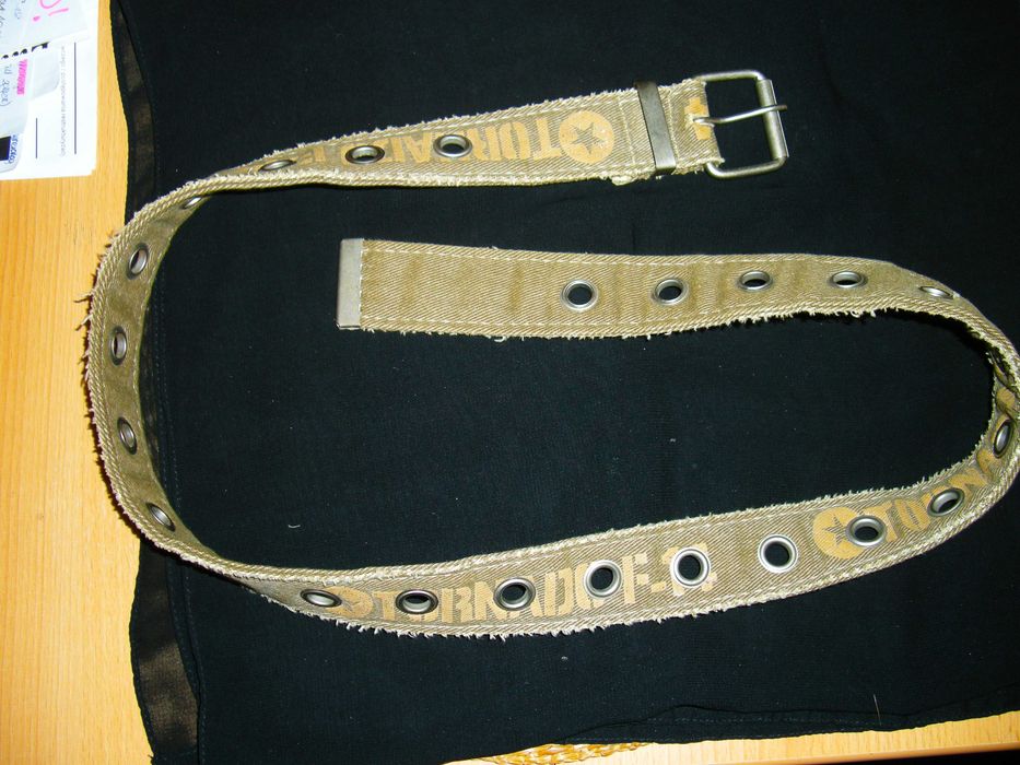 Pasek damski khaki 110 cm