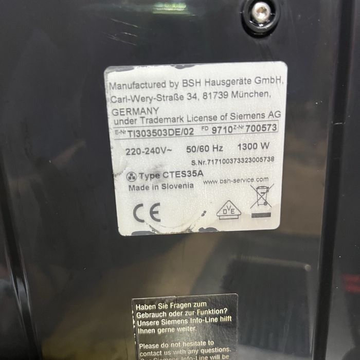 Кофемашина Siemens EQ300