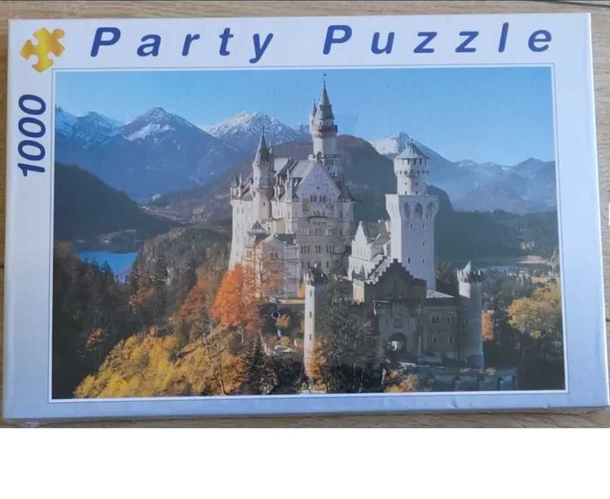 Puzzle Europa + Mundo  + Castelo Neuschwanstein (novos e embalados)