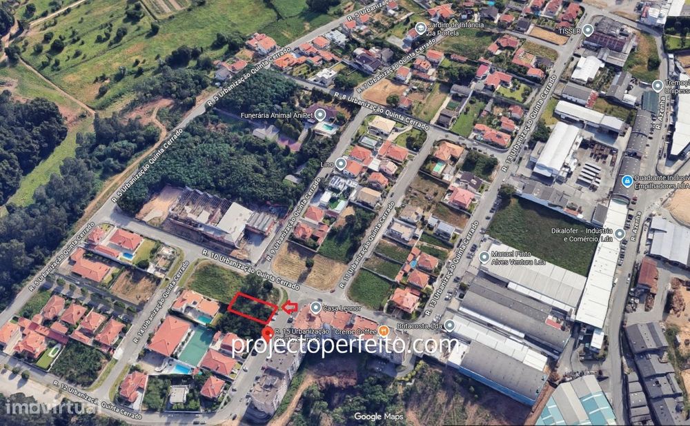 Terreno  Venda em Paços de Brandão,Santa Maria da Feira