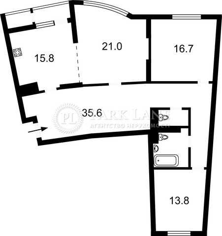 Продам 3-к Осокорки Позняки Днепровская Набережная Ахматовой
