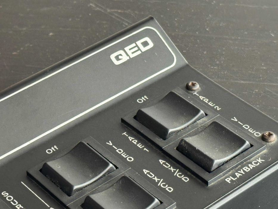 QED IX4 Input Expander 2 Tape / 2 Line Vintage HiFi Made in England
