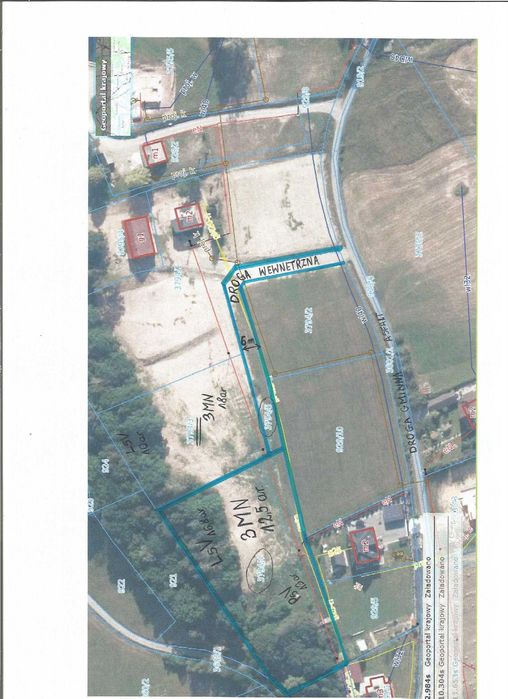 Sprzedam działkę  42 ar w tym budowlaną 12 ar, Ropa