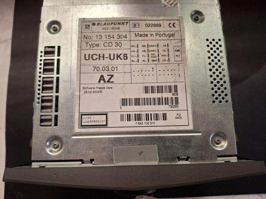 Магнітола Oпель Зафіра В.