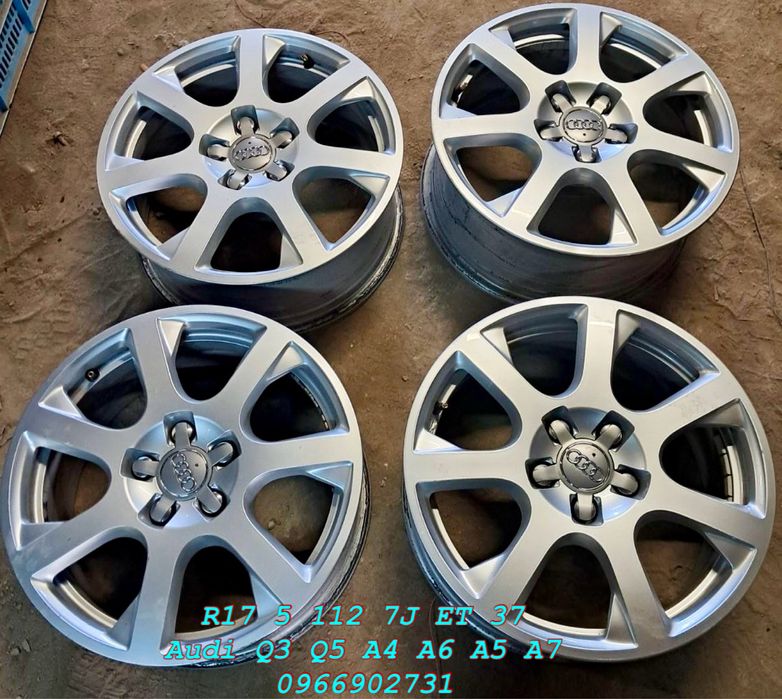 Колеса диски R17 5 112 Ауди Audi Ауді Q5 FY 8R 8Y A6 A4 A6 A5 Q3 A5