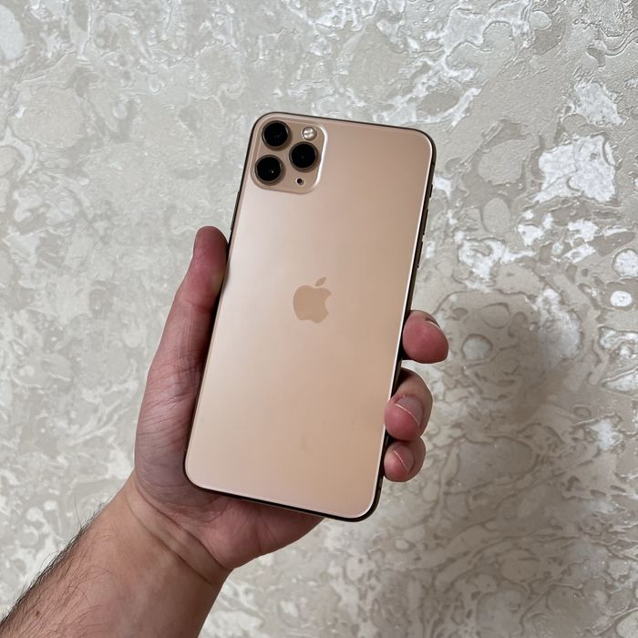 iPhone 11 Pro Max 256GB Gold 100% Акб Новая Идеал