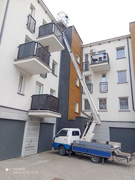 Sprzedam, Podnośnik koszowy Alu 15m, przebieg 157tys