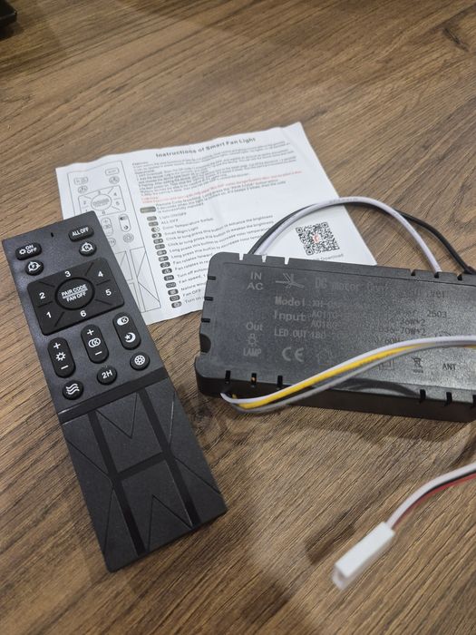 Kit de controle para um ventilador