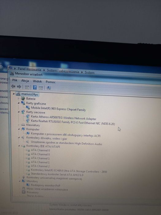 Komputer Laptop  FUJITSU Simens