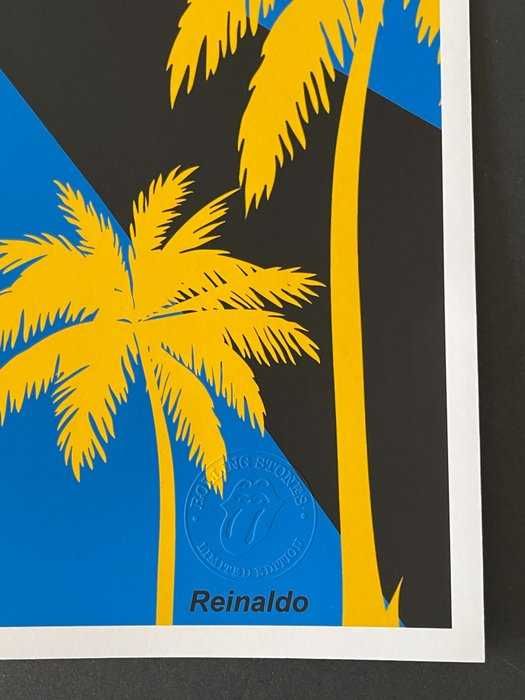 2 pôsteres do show dos Rolling Stones, 2016 Havana, Cuba, Che Guevara.