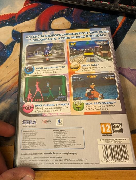 Gra gry games Dreamcast collection sega pc