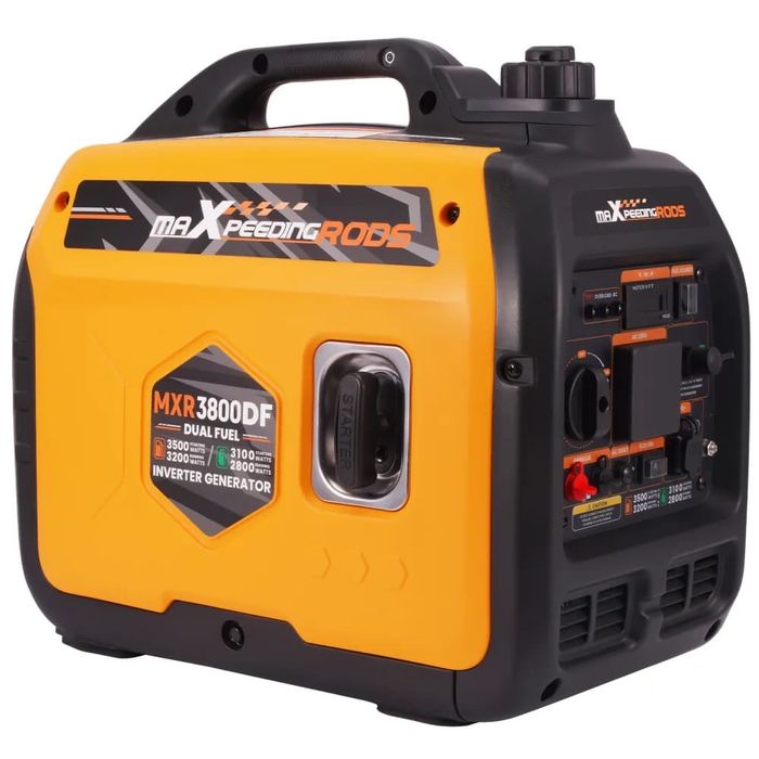 В НАЯВНОСТІ Інверторні двопаливні газо-бензинові генератори MXR3800DF