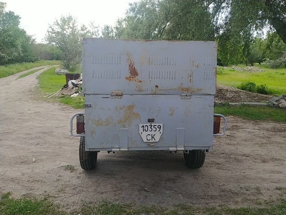 Прицеп на рессорах