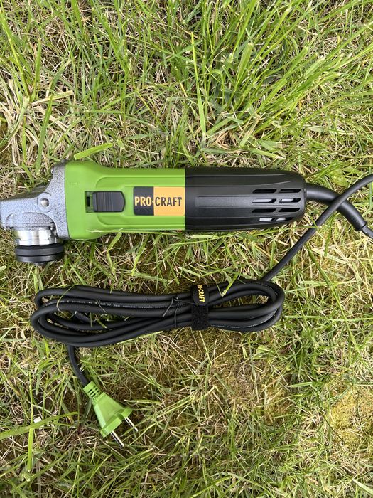 Болгарка Procraft PW1100 | 125 мм | 1100W | Кутова шліфмашина | 220V