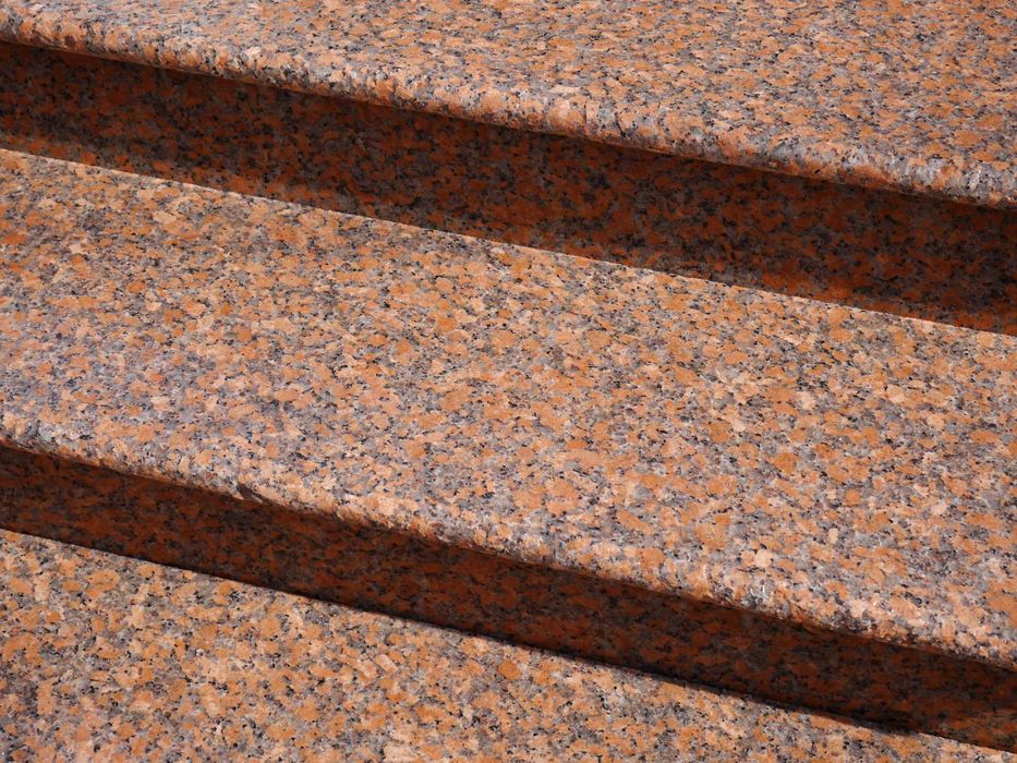 Płyta granitowa płomieniowana G562 Czerwony Klon 60x60x2cm