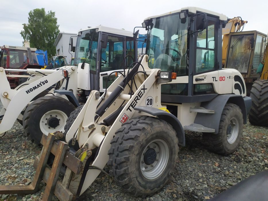 Ładowarka Komatsu WA75 jak terex kramer