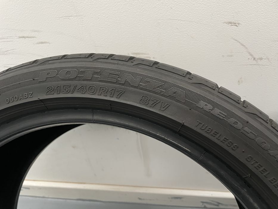 2 Pneus 215/40 R17 Bridgestone