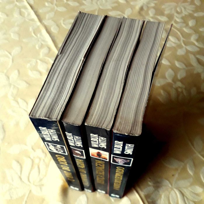 Wilbur Smith - Livros diversos - Ed. Difusão Cultural (1989/1991)