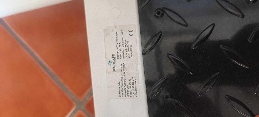 Cadeira de transferência hidráulica