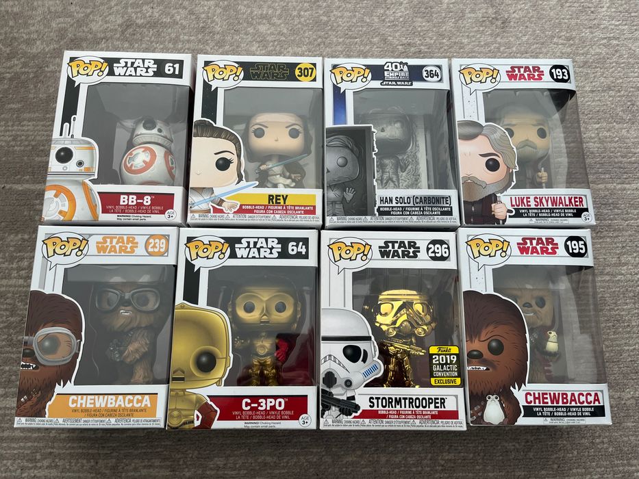Conjunto Funko Pop Star Wars