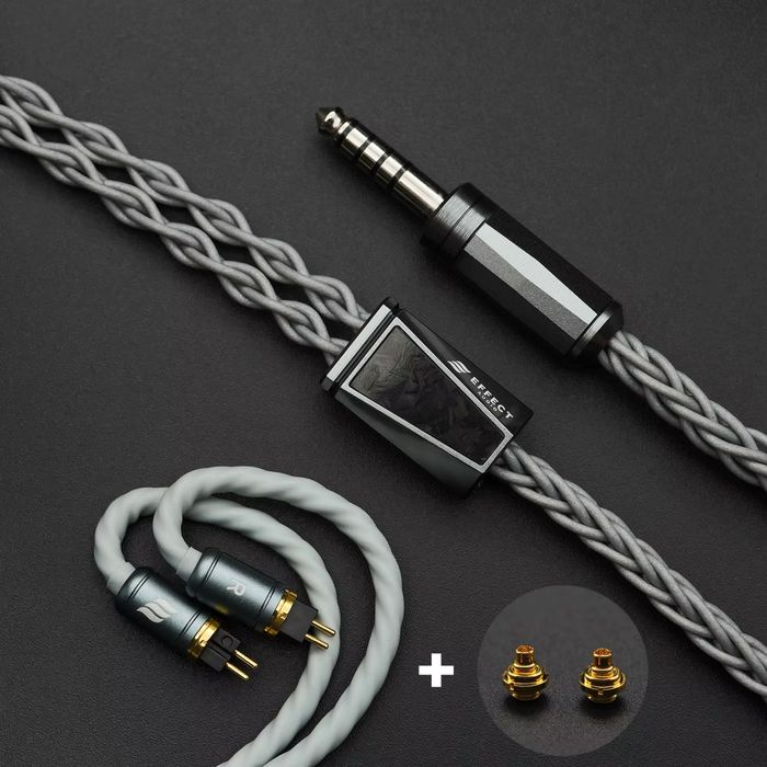 Eros S - kabel Effect Audio - 3.5mm - MMCX / 2 pin - jak nowy