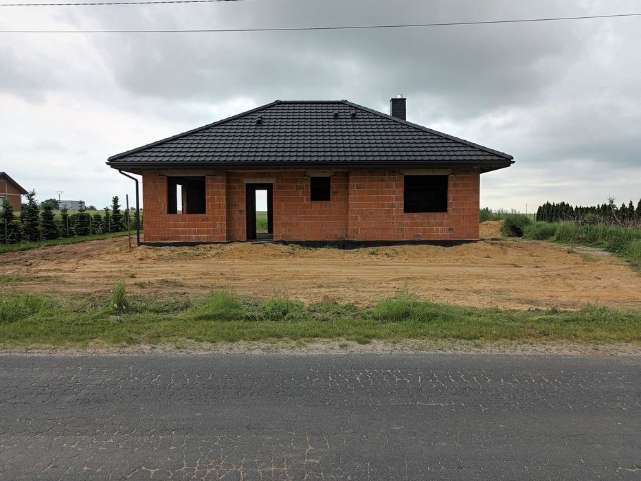 sprzedam nowy dom w stanie surowym - TABOR - WIELKI