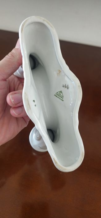 Świecznik porcelanowy Chodzież