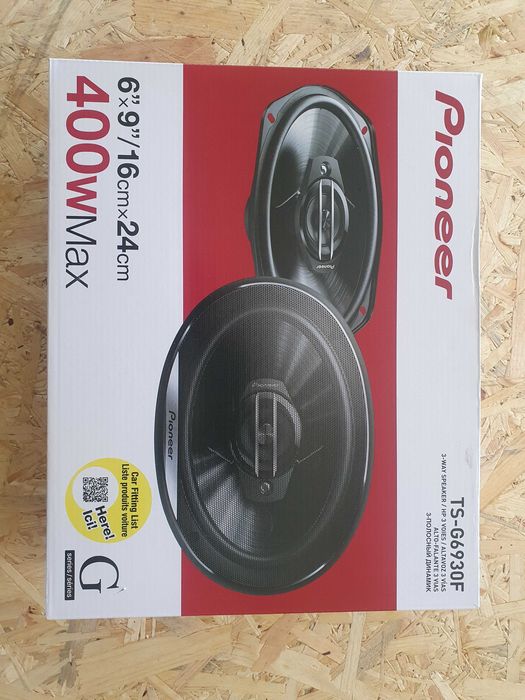 Głośniki samochodowe Pioneer 400w NOWE 6x9 cali komplet 2 szt