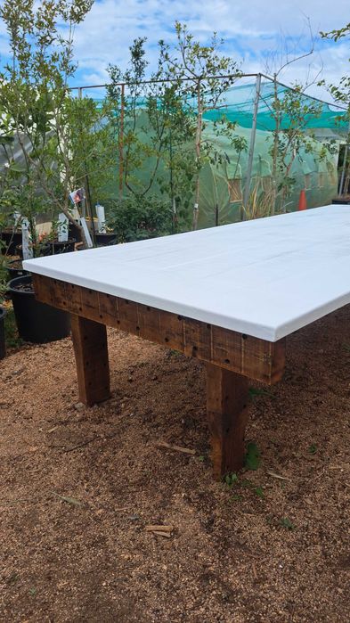 Mesa de jantar rústica / Dinning vintage wood table